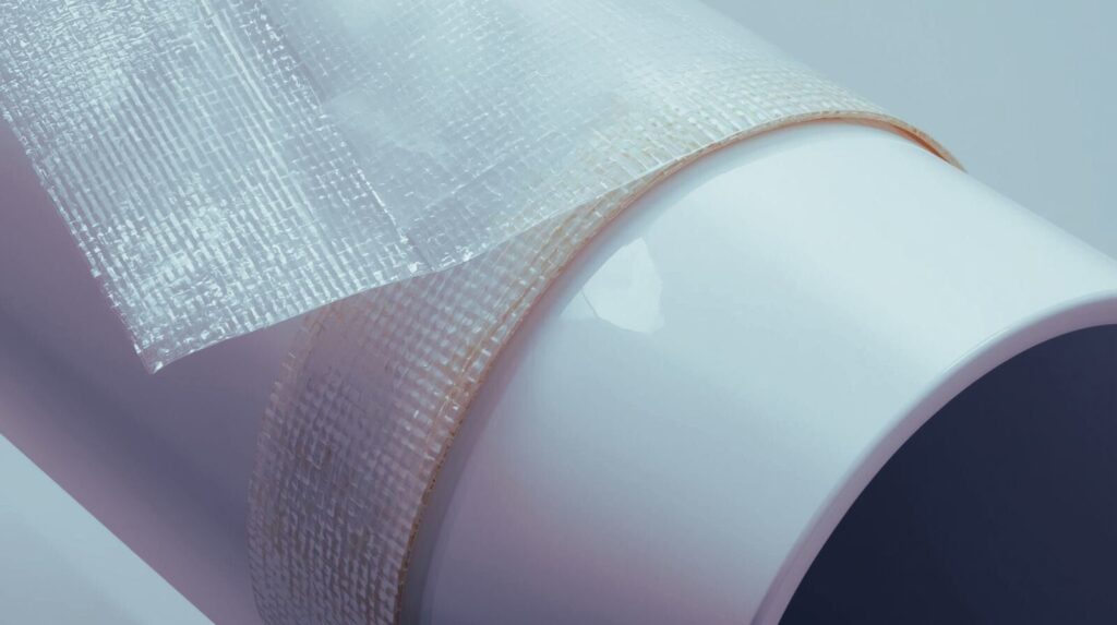 Fiberglass Resin Tape for PVC Pipe