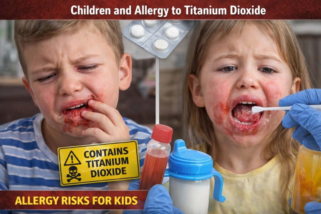 Allergy to Titanium Dioxide